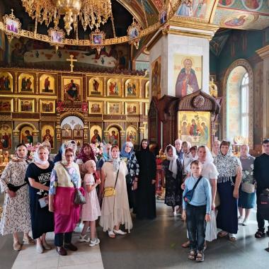 В рамках социального проекта "Забота и вера" наш монастырь посещают паломники из Липецка